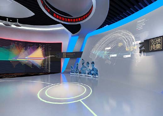 西部控股集團企業展廳