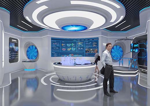 山東濟(jì)南黨建智慧展廳