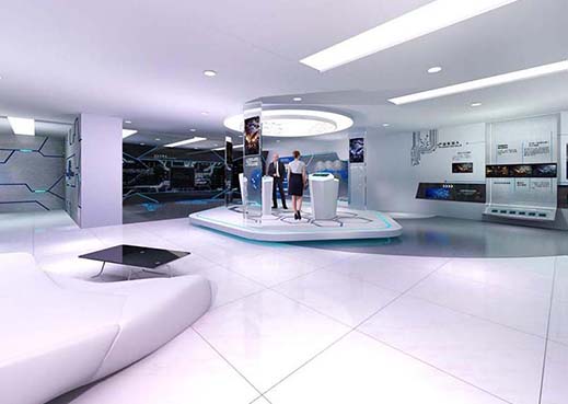 復旦微電子企業文化展廳